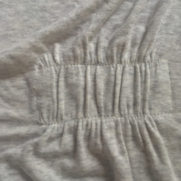 NWOT Cabi gray cream and white cotton cardigan M - Picture 4 of 8